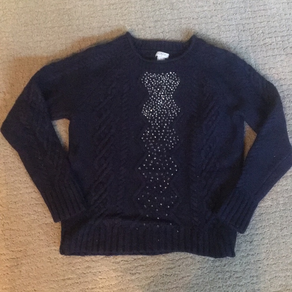 EUC J Crew Sparkly sweater
